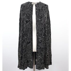 Ralph Lauren Purple Label Collection jacket cape velvet embellished Art Deco